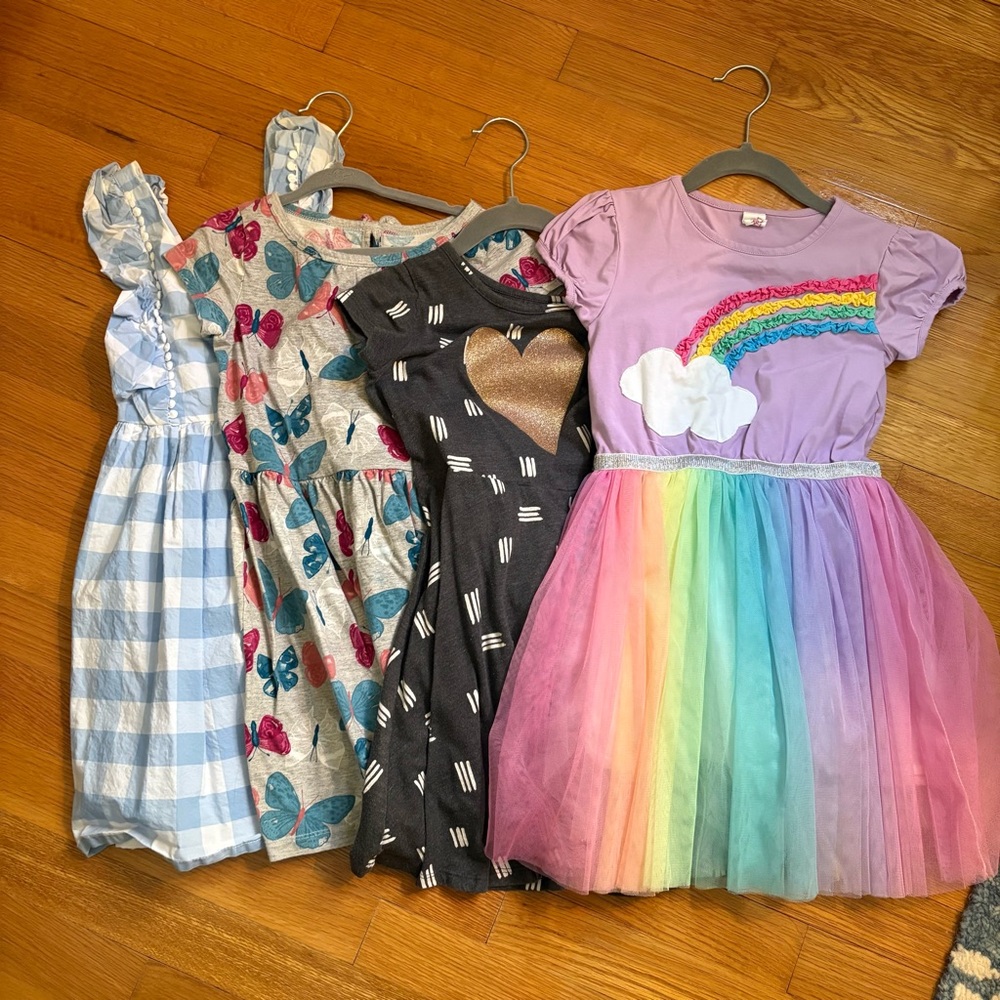 Colorful Kids Dress Bundle